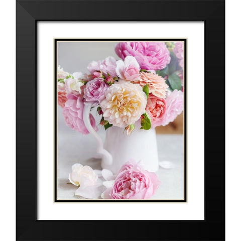 Romance Of Spring Black Modern Wood Framed Art Print with Double Matting by Gardner, Sarah