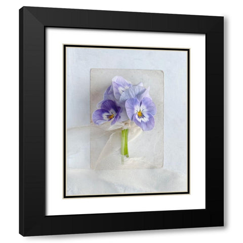 A Little Beauty Black Modern Wood Framed Art Print with Double Matting by Gardner, Sarah