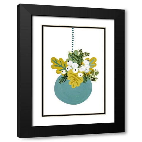 Modern Ornament III Black Modern Wood Framed Art Print with Double Matting by Loreth, Lanie