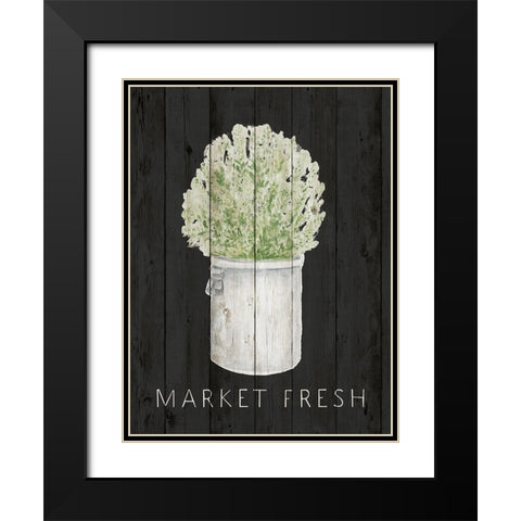 Market Fresh Black Modern Wood Framed Art Print with Double Matting by Gaynor, Janice
