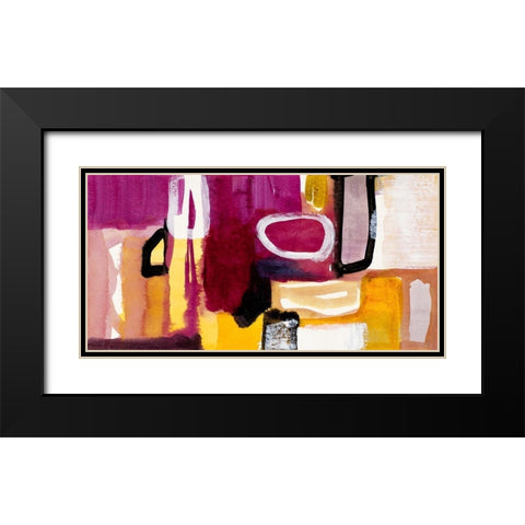 Catching The Tempo Black Modern Wood Framed Art Print with Double Matting by Loreth, Lanie