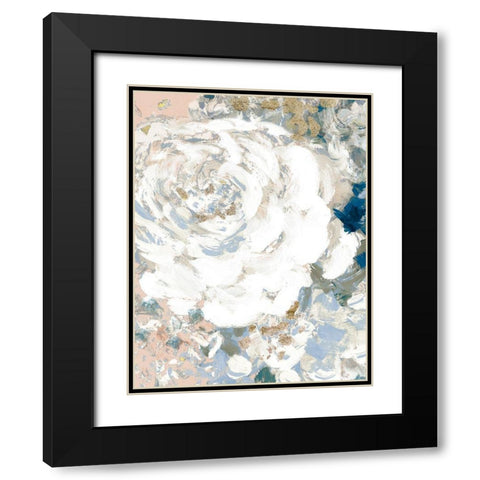 Floral Peace Morning I Black Modern Wood Framed Art Print with Double Matting by Loreth, Lanie