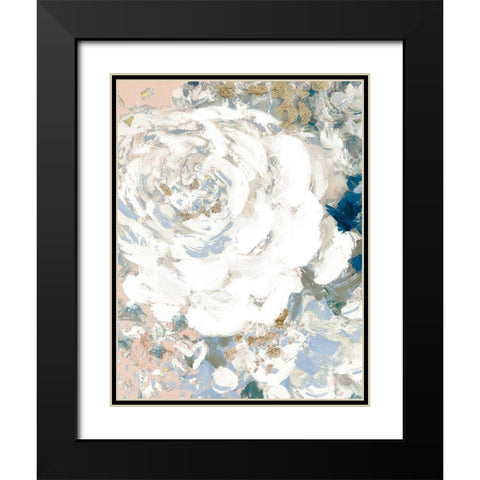 Floral Peace Morning I Black Modern Wood Framed Art Print with Double Matting by Loreth, Lanie