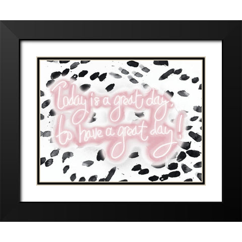 Great Day Black Modern Wood Framed Art Print with Double Matting by Bryant, Susan