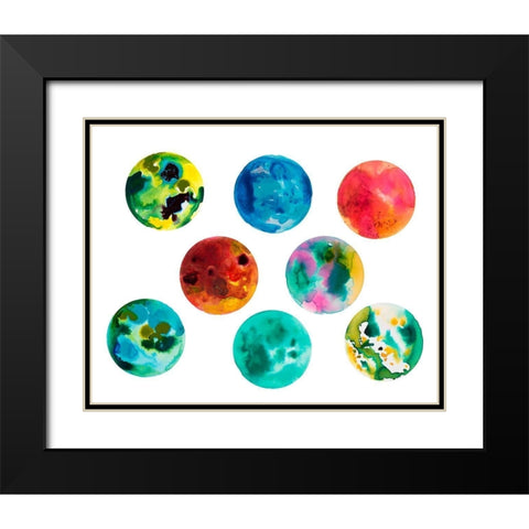 Stunning Universe I Black Modern Wood Framed Art Print with Double Matting by Loreth, Lanie