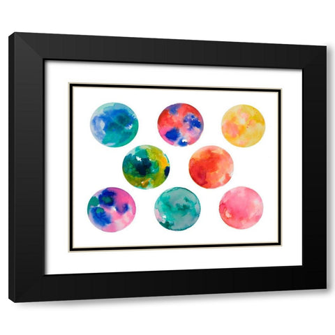 Stunning Universe II Black Modern Wood Framed Art Print with Double Matting by Loreth, Lanie