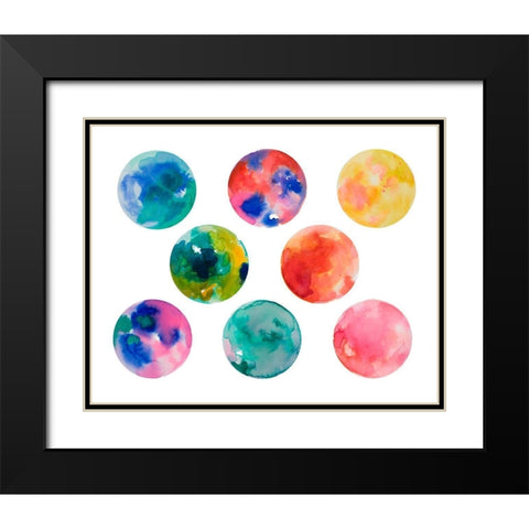 Stunning Universe II Black Modern Wood Framed Art Print with Double Matting by Loreth, Lanie