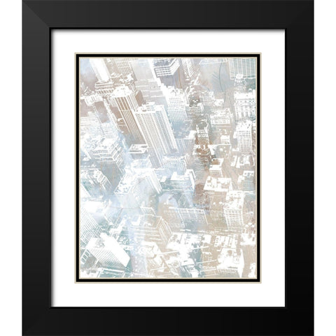Empire View I (vertical) Black Modern Wood Framed Art Print with Double Matting by Meneely, Dan