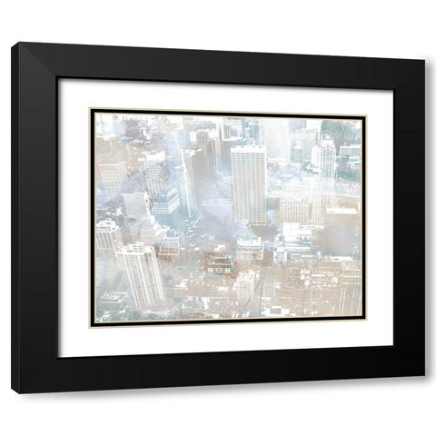 Empire View II (horizontal) Black Modern Wood Framed Art Print with Double Matting by Meneely, Dan