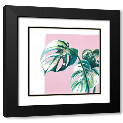 New Tropics II Black Modern Wood Framed Art Print with Double Matting by Pinto, Patricia