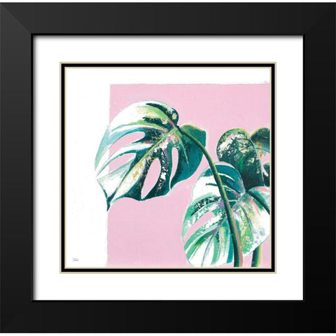 New Tropics II Black Modern Wood Framed Art Print with Double Matting by Pinto, Patricia