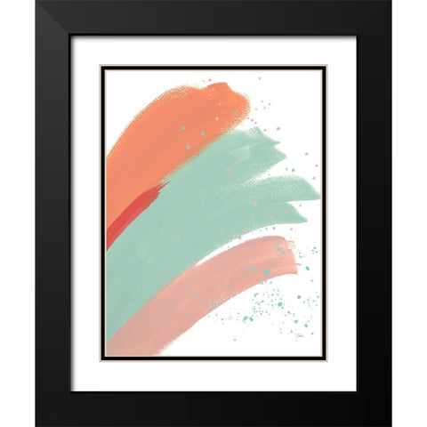 Fashion Pop Black Modern Wood Framed Art Print with Double Matting by Pinto, Patricia
