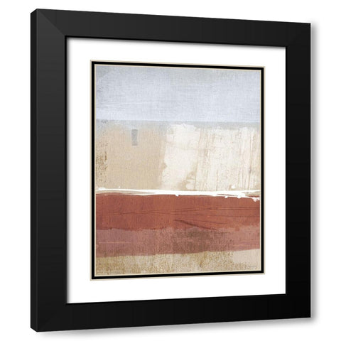 Similar Feelings II Black Modern Wood Framed Art Print with Double Matting by Meneely, Dan
