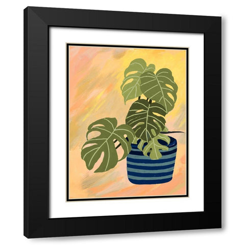 Bright Back To Nature I Black Modern Wood Framed Art Print with Double Matting by Pinto, Patricia