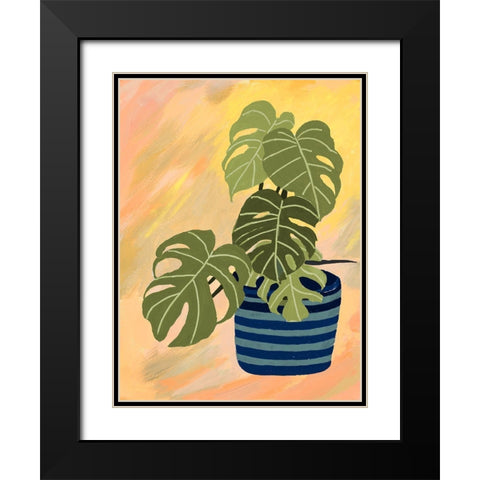 Bright Back To Nature I Black Modern Wood Framed Art Print with Double Matting by Pinto, Patricia
