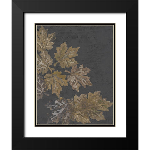 Autumn Night I Black Modern Wood Framed Art Print with Double Matting by Ritter, Gina