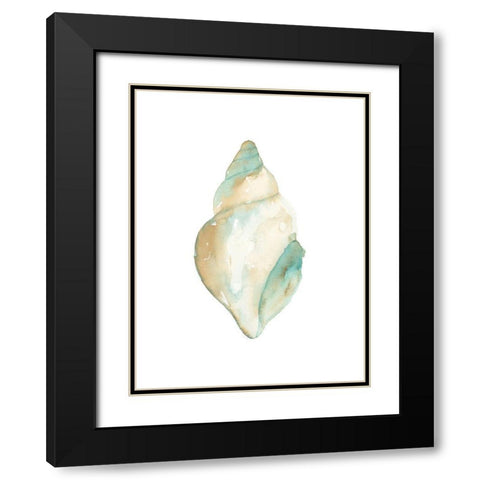 Priceless Shells I Black Modern Wood Framed Art Print with Double Matting by Price, Lucille