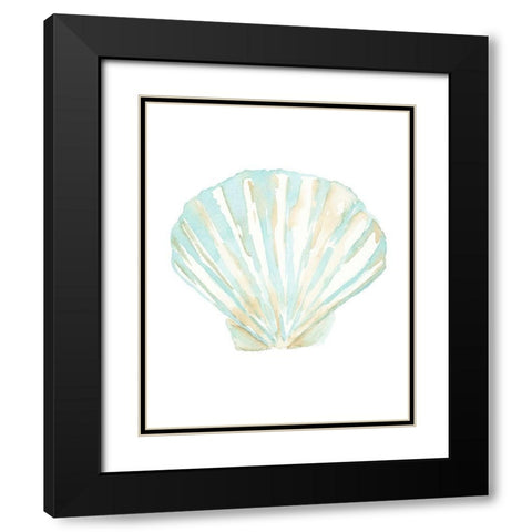 Priceless Shells III Black Modern Wood Framed Art Print with Double Matting by Price, Lucille