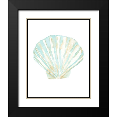 Priceless Shells III Black Modern Wood Framed Art Print with Double Matting by Price, Lucille