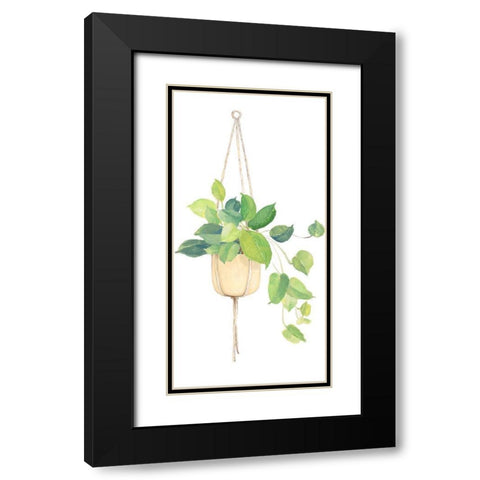 Hanging Pathos Black Modern Wood Framed Art Print with Double Matting by Loreth, Lanie