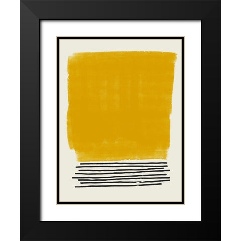 Certain Rhythm I Black Modern Wood Framed Art Print with Double Matting by Sheppard, Lucca