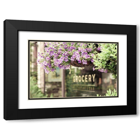 Country Grocery Store Black Modern Wood Framed Art Print with Double Matting by Bill Carson Photography