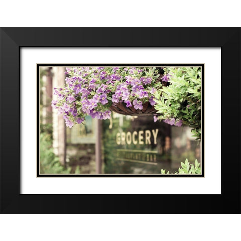 Country Grocery Store Black Modern Wood Framed Art Print with Double Matting by Bill Carson Photography