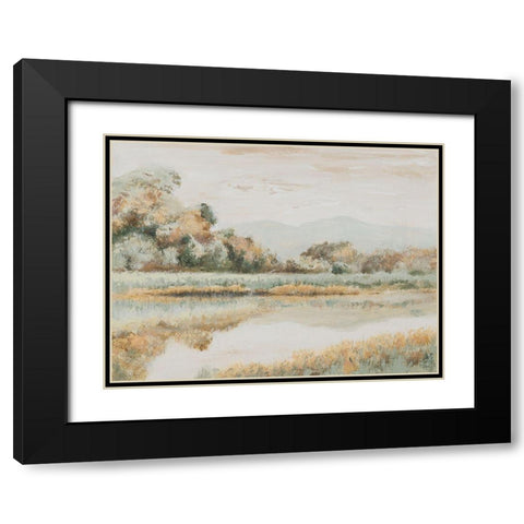 Rio Lindo Black Modern Wood Framed Art Print with Double Matting by Pinto, Patricia