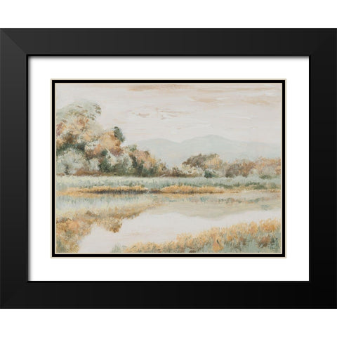 Rio Lindo Black Modern Wood Framed Art Print with Double Matting by Pinto, Patricia
