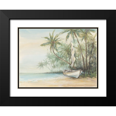 The Cove Black Modern Wood Framed Art Print with Double Matting by Pinto, Patricia