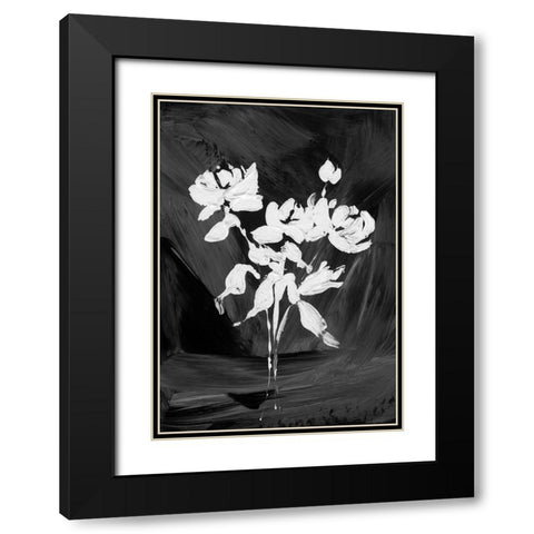 Devotion on Black I Black Modern Wood Framed Art Print with Double Matting by Price, Lucille