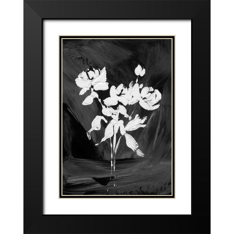 Devotion on Black I Black Modern Wood Framed Art Print with Double Matting by Price, Lucille
