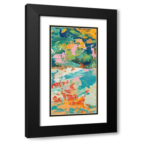 Mellow Sway II Black Modern Wood Framed Art Print with Double Matting by Athas, Vas