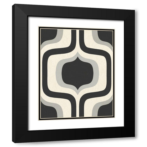 Interior Black Modern Wood Framed Art Print with Double Matting by Piddix