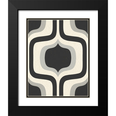 Interior Black Modern Wood Framed Art Print with Double Matting by Piddix