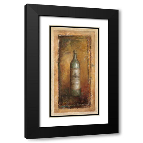 Serie Vino II Black Modern Wood Framed Art Print with Double Matting by Pinto, Patricia