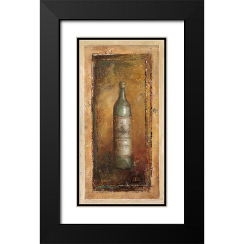 Serie Vino II Black Modern Wood Framed Art Print with Double Matting by Pinto, Patricia