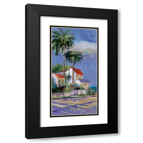 Key West I Black Modern Wood Framed Art Print with Double Matting by Slivka, Jane
