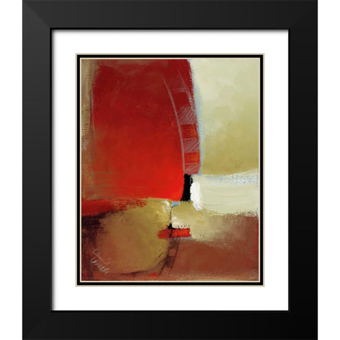 Canyon Light I Black Modern Wood Framed Art Print with Double Matting by Loreth, Lanie