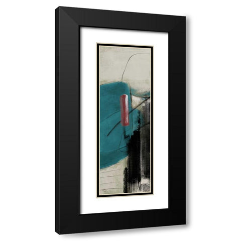 Night in the City II Black Modern Wood Framed Art Print with Double Matting by Loreth, Lanie