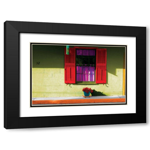 St. Augustine I Black Modern Wood Framed Art Print with Double Matting by Mabat, Ynon
