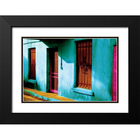 St. Augustine III Black Modern Wood Framed Art Print with Double Matting by Mabat, Ynon