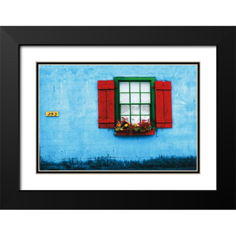 St. Augustine IV Black Modern Wood Framed Art Print with Double Matting by Mabat, Ynon