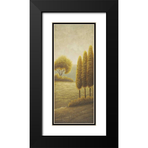 Beyond Elgin II Black Modern Wood Framed Art Print with Double Matting by Marcon, Michael