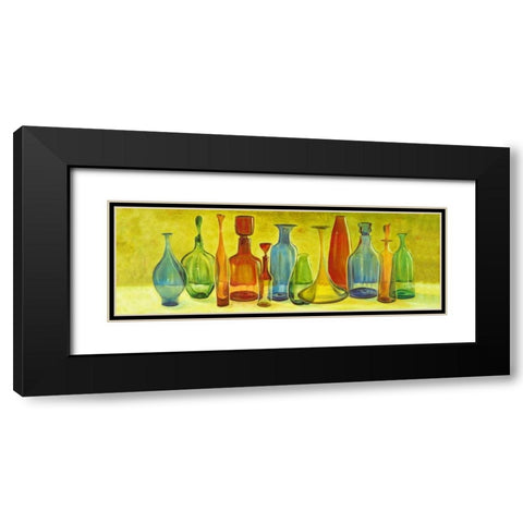Murano Glass I Black Modern Wood Framed Art Print with Double Matting by Pinto, Patricia