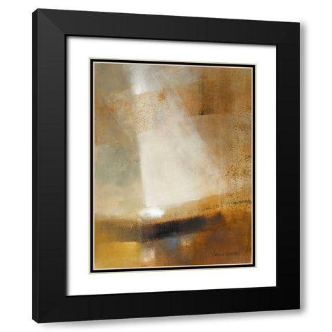 On Misty Waters II Black Modern Wood Framed Art Print with Double Matting by Loreth, Lanie