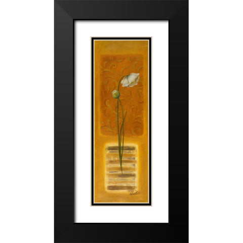 Metamorphosis I Black Modern Wood Framed Art Print with Double Matting by Pinto, Patricia