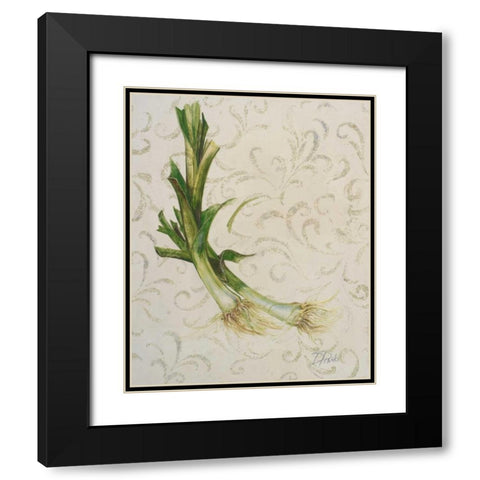 Botanica II Black Modern Wood Framed Art Print with Double Matting by Pinto, Patricia