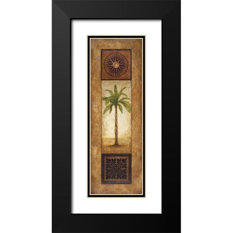 Sago Palm Black Modern Wood Framed Art Print with Double Matting by Marcon, Michael