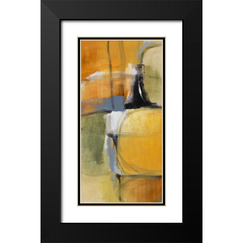 Jazz it Up II Black Modern Wood Framed Art Print with Double Matting by Loreth, Lanie